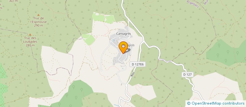 localisation de l'entreprise T.C.S. COURNON  ARGELLIERS