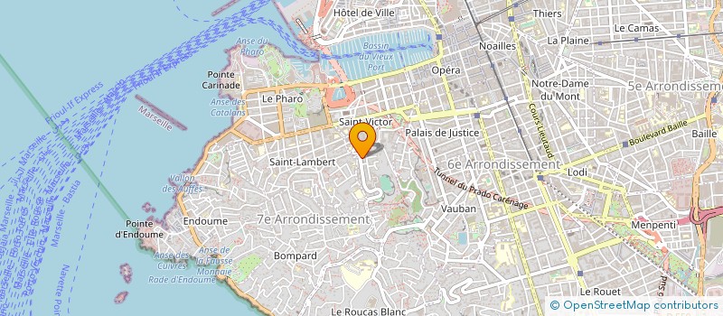 localisation de l'entreprise T.C.S GROUP à MARSEILLE