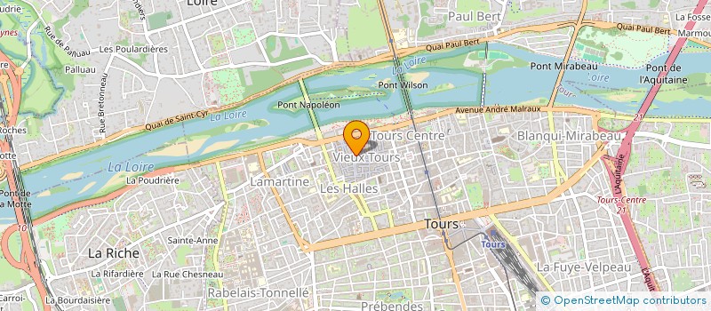 localisation de l'entreprise T & C TAXI  TOURS