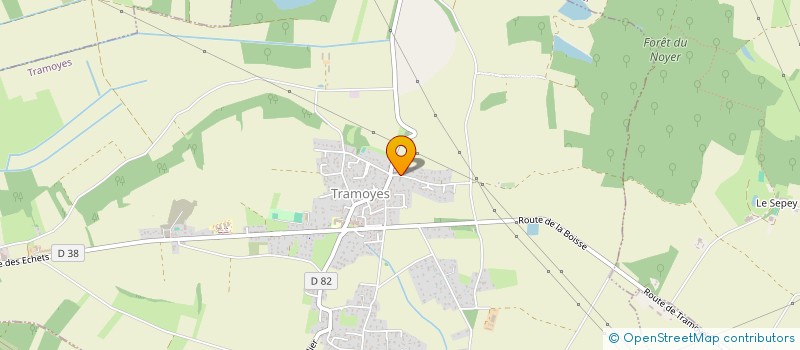 localisation de l'entreprise T.C TRI.LLON HABITAT  TRAMOYES