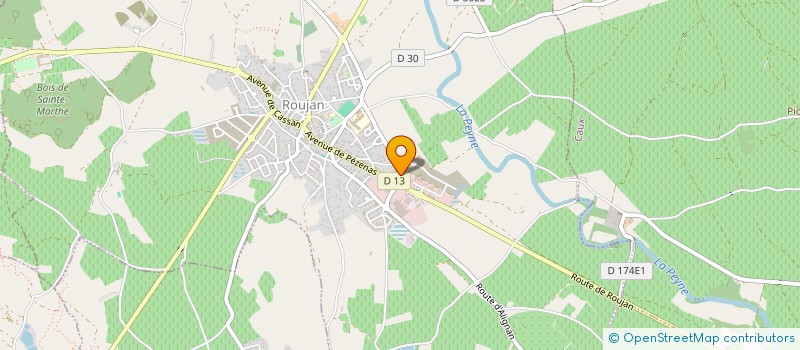 localisation de l'entreprise T&C VOCATION  ROUJAN