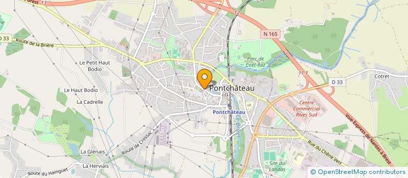 localisation de l'entreprise T'CAFE  PONTCHATEAU