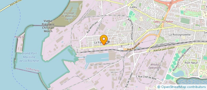 localisation de l'entreprise T'CAP  LA ROCHELLE