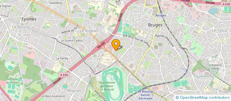 localisation de l'entreprise T-CHRIS  BRUGES