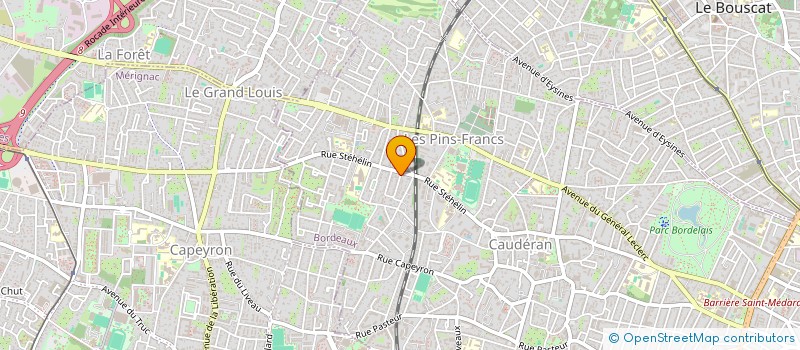 localisation de l'entreprise T & CO  BORDEAUX