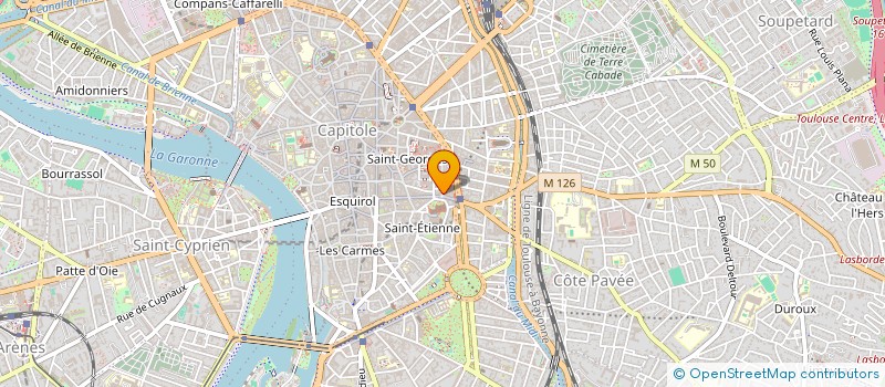 localisation de l'entreprise T-COMPANY à TOULOUSE