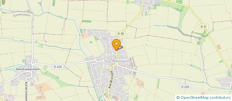 localisation de l'entreprise T-COMPASS  TRUCHTERSHEIM