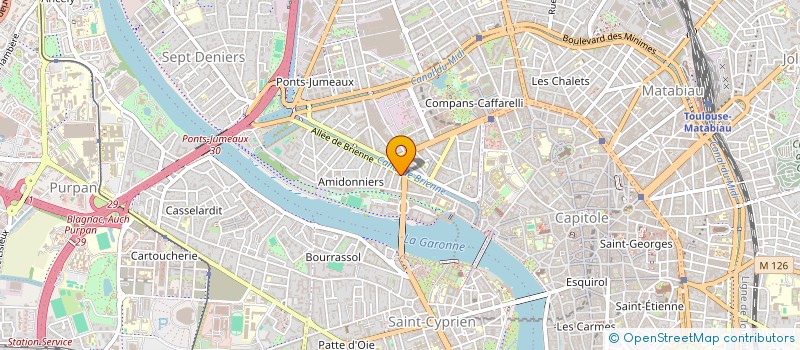 localisation de l'entreprise T-CONSEIL PATRIMOINE, COLLECTION ET EXPATRIATION à TOULOUSE