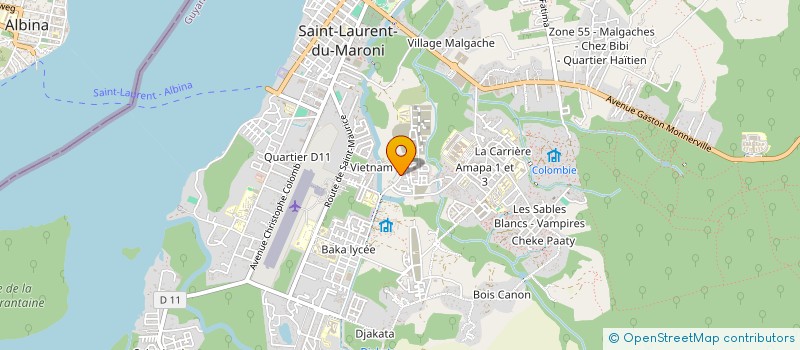 localisation de l'entreprise T & COSTIANO'S APPARTEMENT à SAINT-LAURENT-DU-MARONI