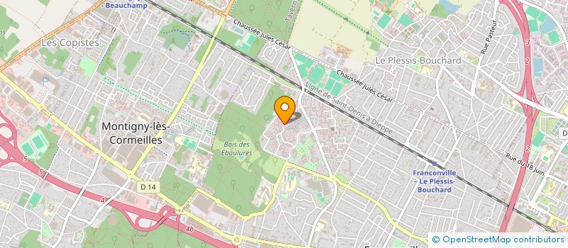 localisation de l'entreprise T.D.C  FRANCONVILLE