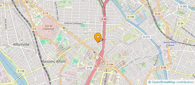localisation de l'entreprise T.D.C. DIAGNOSTIC à MAISONS-ALFORT