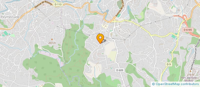 localisation de l'entreprise T.D.E.P. à GRASSE
