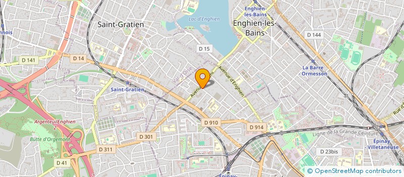 localisation de l'entreprise T.D.F. SERVICES à EPINAY-SUR-SEINE