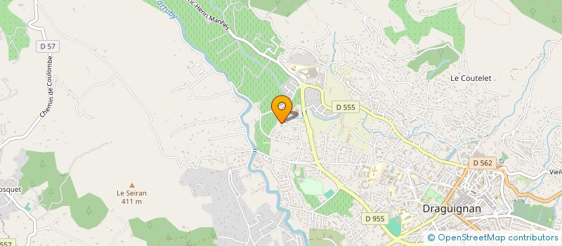 localisation de l'entreprise T&D IMMO  DRAGUIGNAN