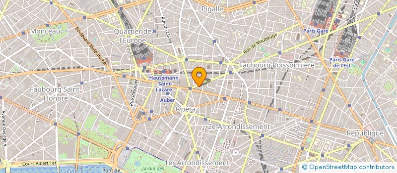 localisation de l'entreprise T.D.P.P.  PARIS