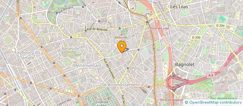 localisation de l'entreprise T.D.R  PARIS