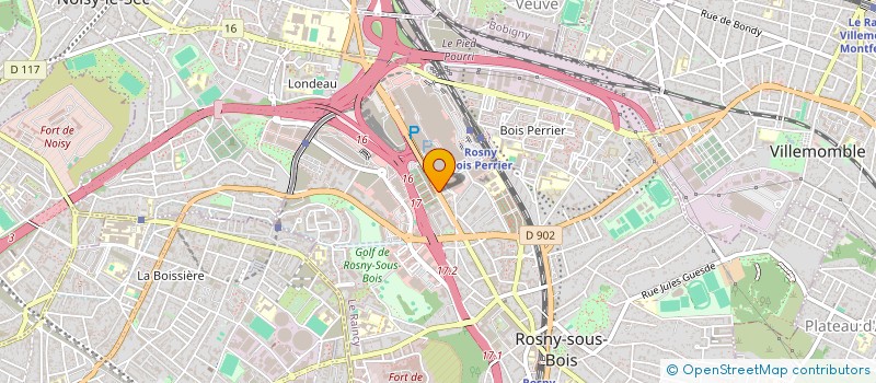 localisation de l'entreprise T.D RAVALEMENT  DRANCY