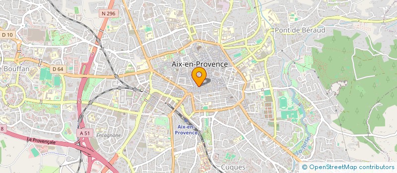 localisation de l'entreprise T.D.S. à AIX-EN-PROVENCE