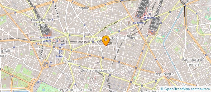 localisation de l'entreprise T.D.S.  PARIS