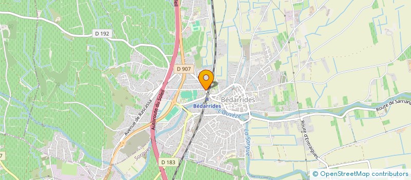 localisation de l'entreprise T.D.S PROVENCE  VILLENEUVE-LES-AVIGNON