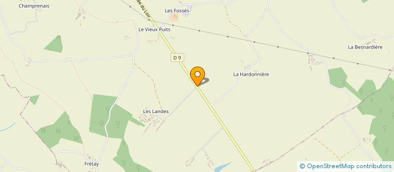 localisation de l'entreprise T.D.T.  SAVIGNY-SUR-BRAYE