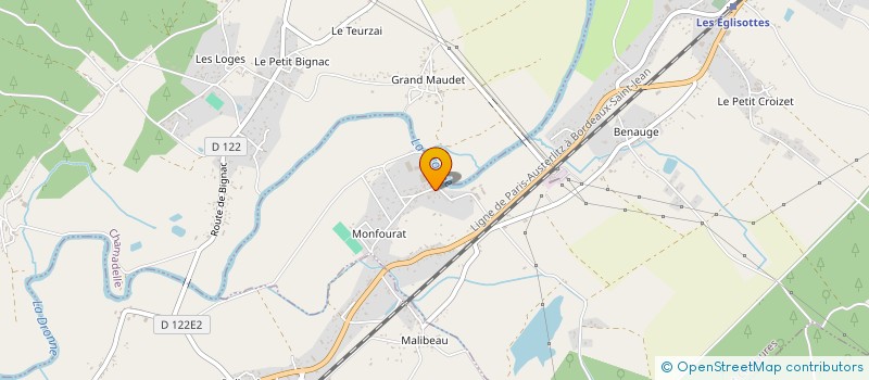 localisation de l'entreprise T D V à LES EGLISOTTES-ET-CHALAURES