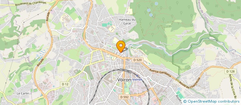 localisation de l'entreprise T'DISCOUNT  VOIRON