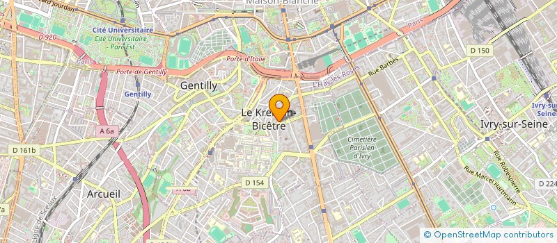 localisation de l'entreprise T-DORGEBRAY CONSEILS à LE KREMLIN-BICETRE