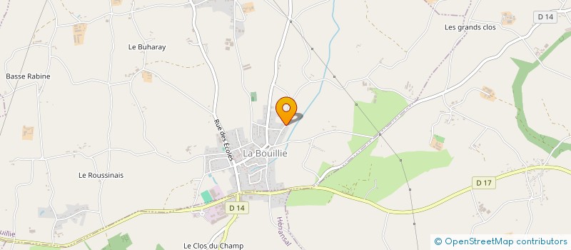 localisation de l'entreprise T.DYNAMIQUES à LA BOUILLIE