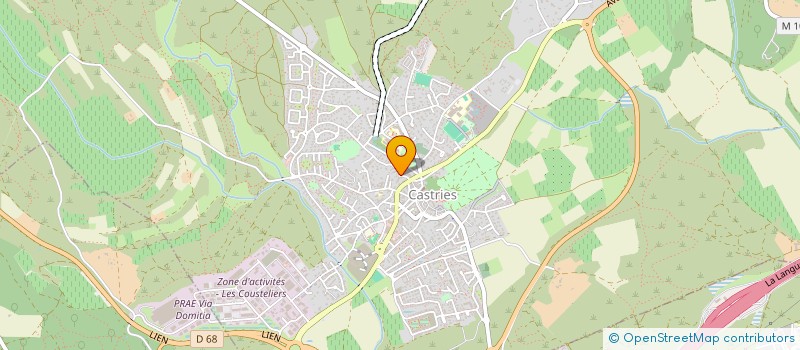 localisation de l'entreprise T.E.D ZINC  SAUSSINES