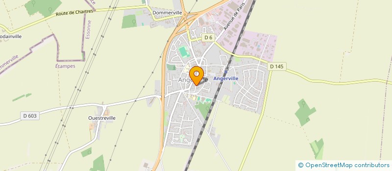 localisation de l'entreprise T E I T TELE SERVICE ANGERVILLE  ANGERVILLE