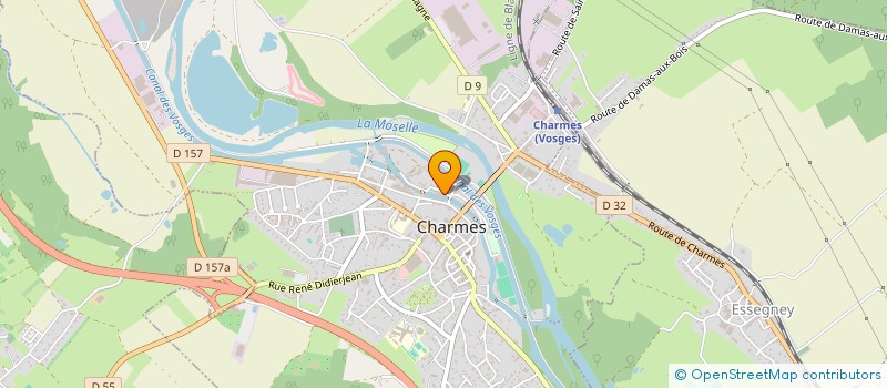 localisation de l'entreprise T.E.J LOCATION  CHARMES