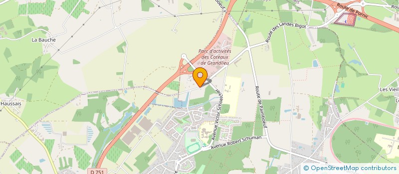 localisation de l'entreprise T.E.M.  BOUAYE