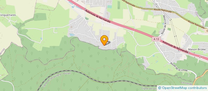 localisation de l'entreprise T.E.N  SAINT-OUEN-DE-THOUBERVILLE