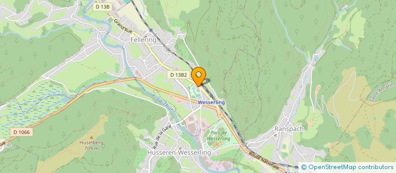 localisation de l'entreprise T.E.N TECHNI D'ENTRETIEN NETTOYAGE  HUSSEREN-WESSERLING