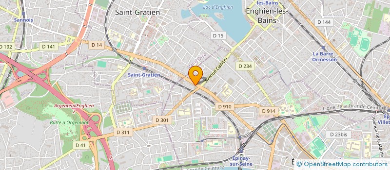 localisation de l'entreprise T.E.S. DESIGN à EPINAY-SUR-SEINE