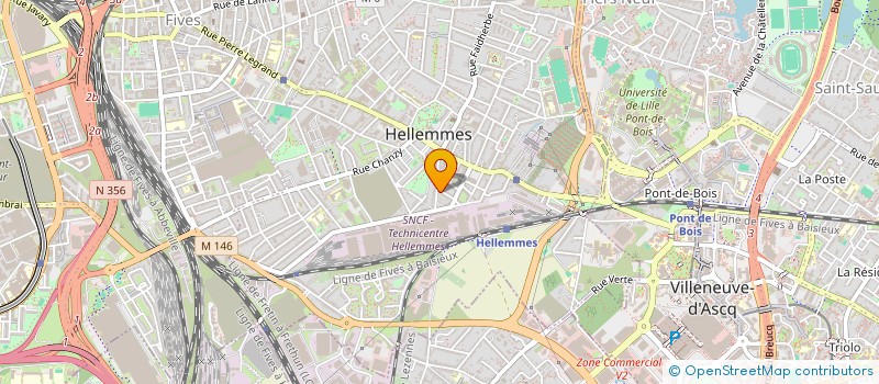 localisation de l'entreprise T-ELEC à LILLE