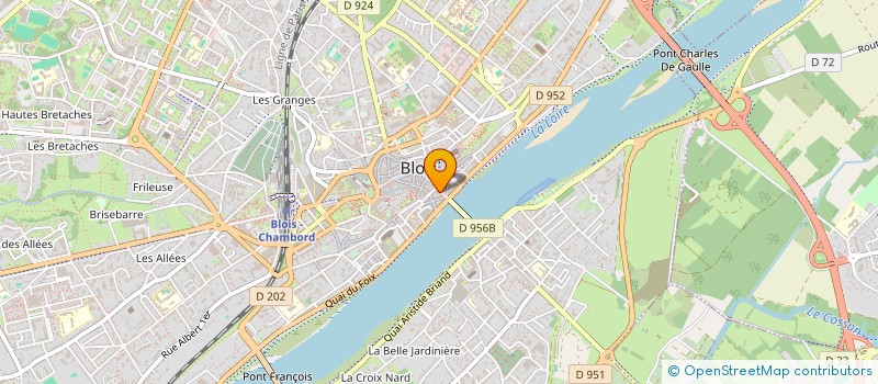localisation de l'entreprise T'ELEC41 à BLOIS