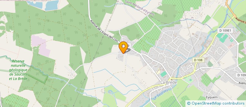 localisation de l'entreprise T'ES PAS BRED'OUILLE  LA BREDE