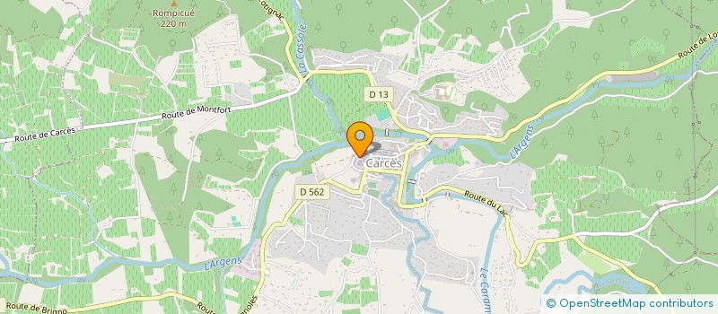 localisation de l'entreprise T'ES PATOU SEUL EL PAIS  COTIGNAC