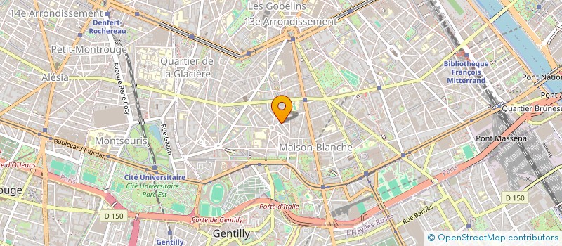 localisation de l'entreprise T ET J à PARIS