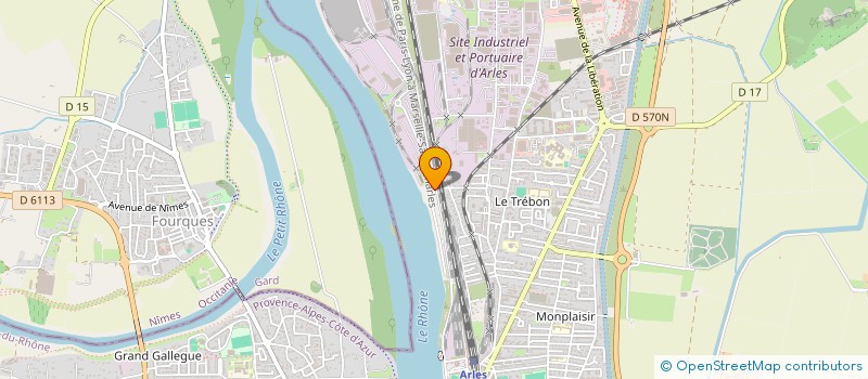 localisation de l'entreprise T ET T SHIPPING à ARLES