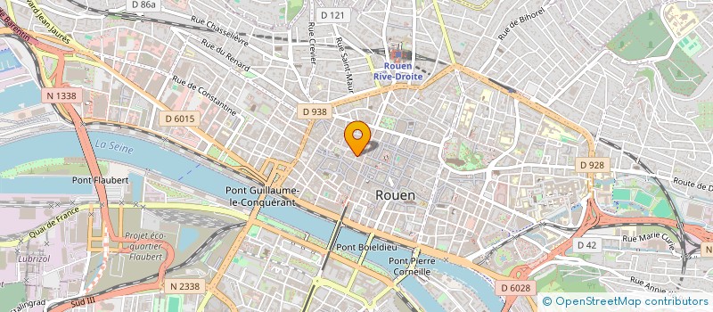 localisation de l'entreprise T ET X à ROUEN