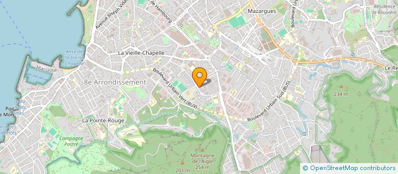 localisation de l'entreprise T.EX.A à MARSEILLE