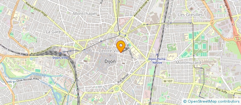localisation de l'entreprise T&F à DIJON