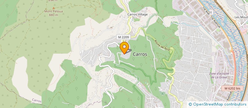 localisation de l'entreprise T-F-A MARCHAND DE BIENS à CARROS