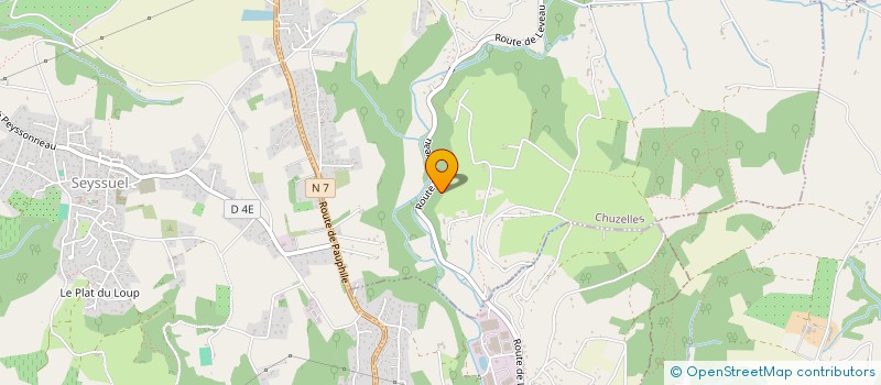 localisation de l'entreprise T F C  VIENNE