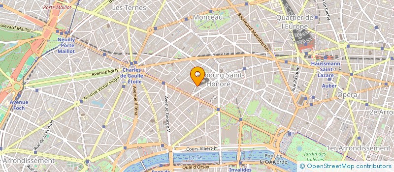 localisation de l'entreprise T.F.C. à PARIS