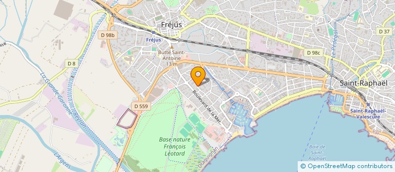 localisation de l'entreprise T F C I à FREJUS