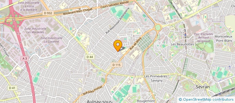 localisation de l'entreprise T-F-C-J à AULNAY SOUS BOIS